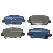 Borg & Beck 4 x Front Brake Pad Set BBP2832