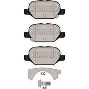 Juratek Rear Brake Pad Set JCP4464