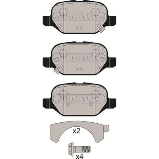 Juratek Rear Brake Pad Set JCP4464