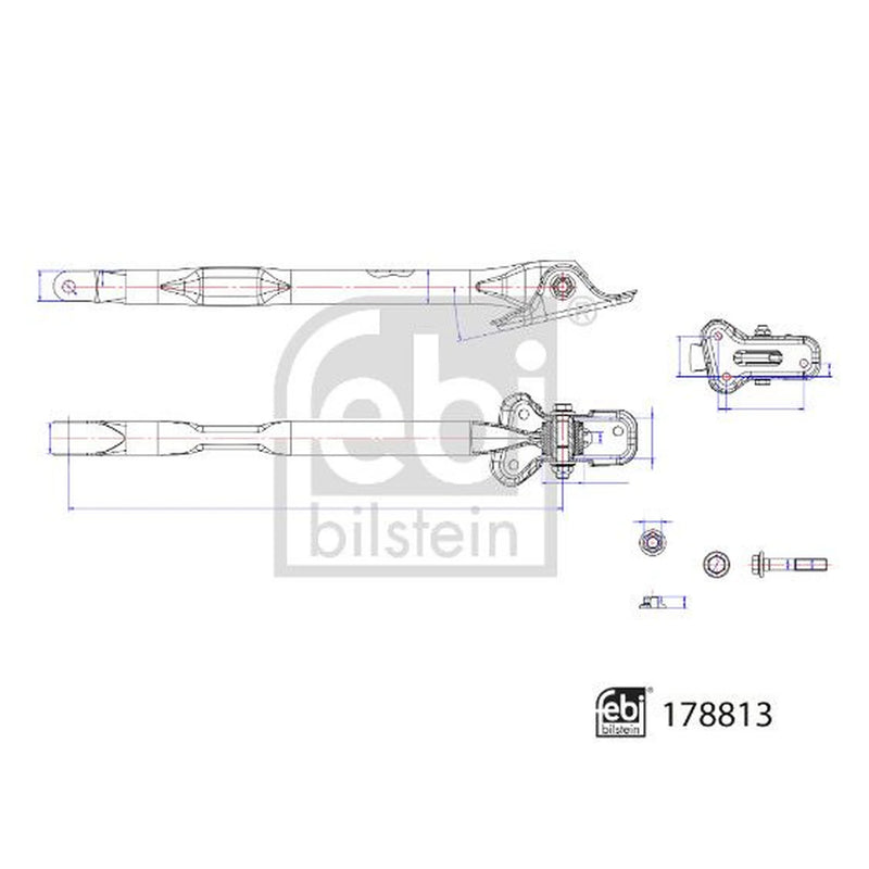 Febi Control/Trailing Arm Lower 178813
