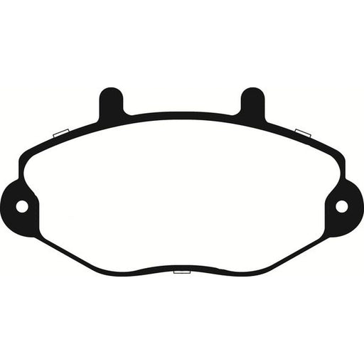 Abtex Front Brake Pad Set PLU701