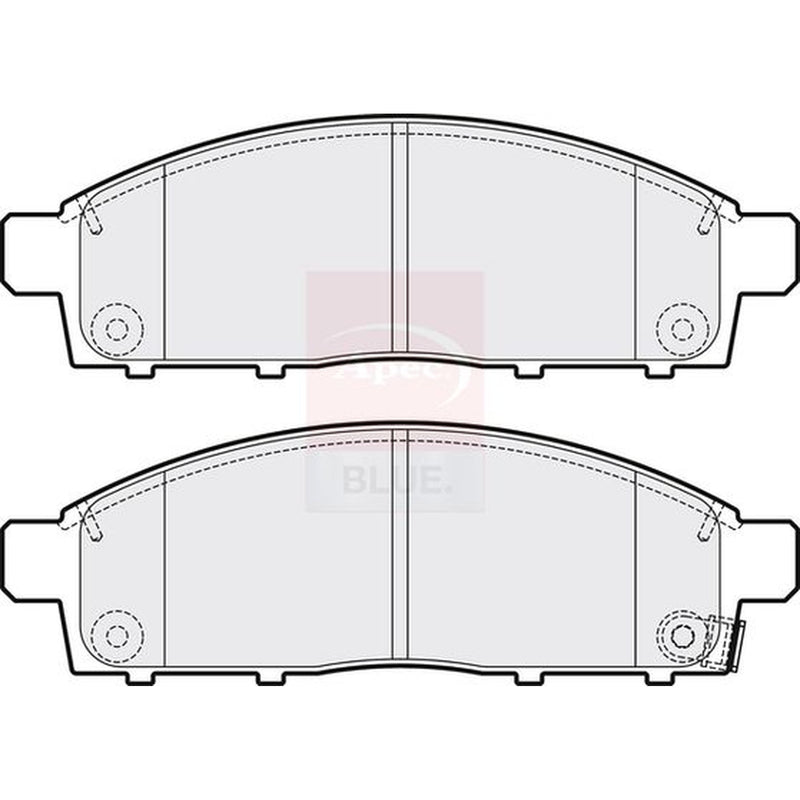 Apec Front Brake Pad Set PD3647