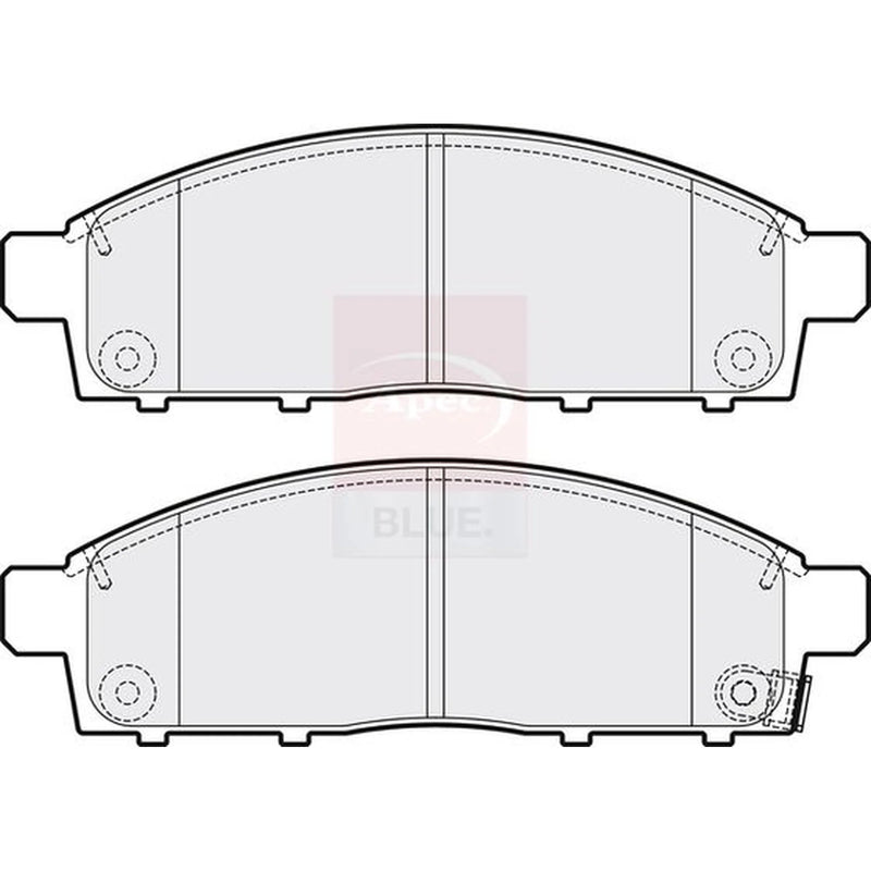 Apec Front Brake Pad Set PD3647
