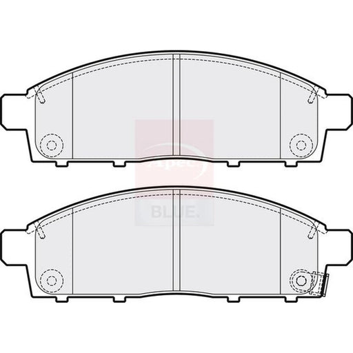 Apec Front Brake Pad Set PD3647