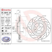 Brembo Xtra 2 x / Rear Brake Discs 09.8842.2X