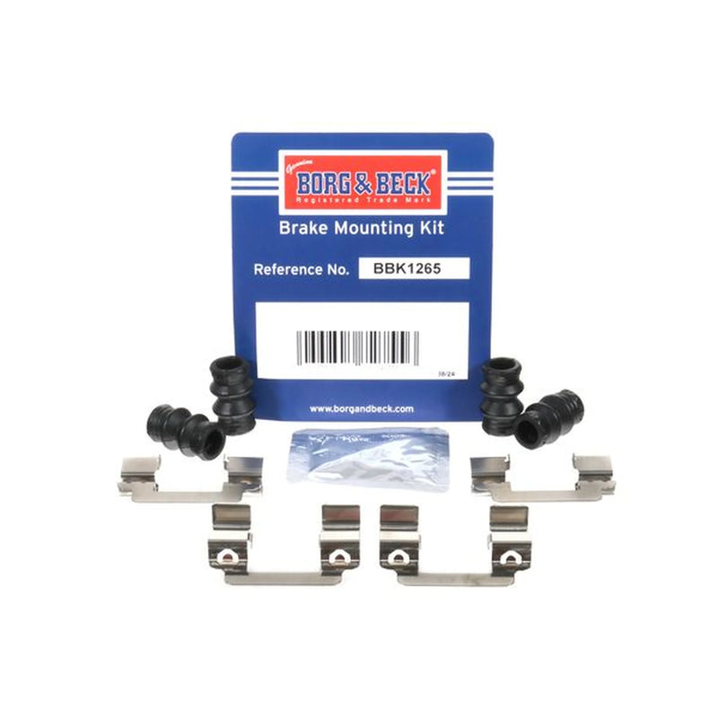 Borg & Beck Brake Pad Accessory Fitting Kit Rear BBK1265