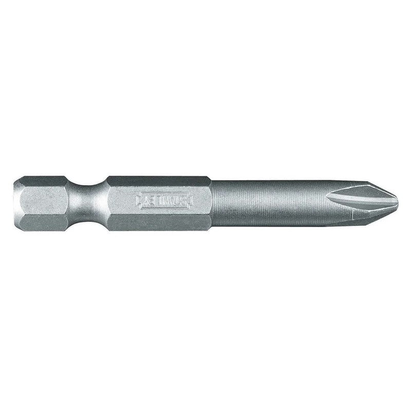 STANLEY® Hand Tools Phillips Power Bits PH2 x 50mm (Box 10) - 1-68-992