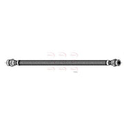 Apec Brake Hydraulic Hose Line Rear Left HOS4495
