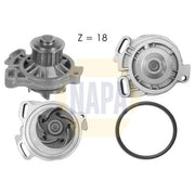 NAPA Engine Cooling Water Pump NWP1015