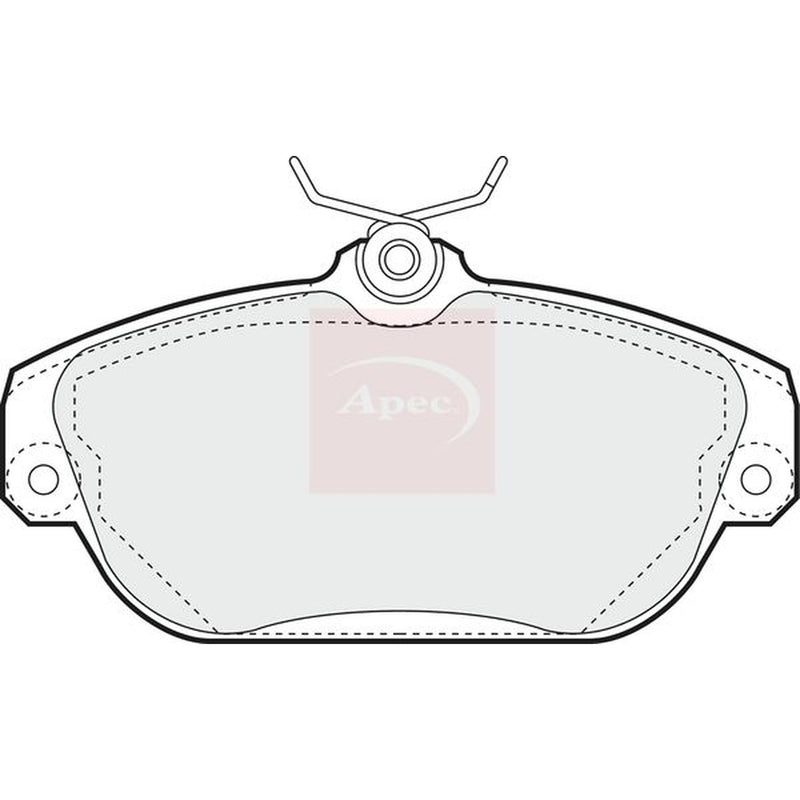 Apec Front Brake Pad Set PAD843