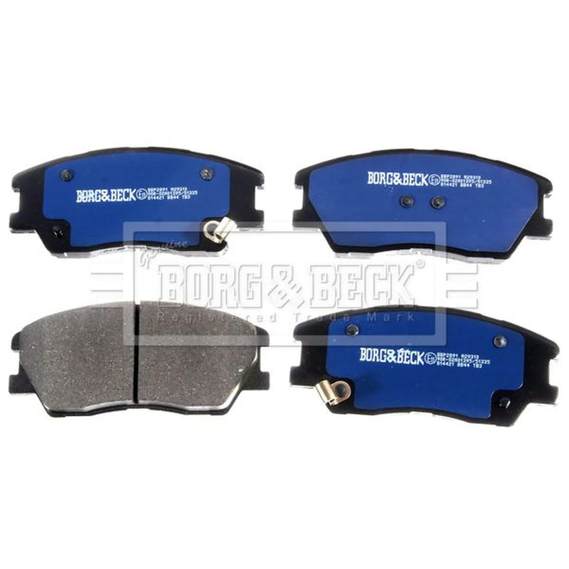 Borg & Beck 4 x Front Brake Pad Set BBP2891