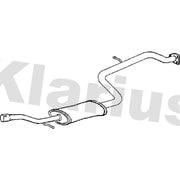 Klarius Box With Centre Pipe Centre VO380W