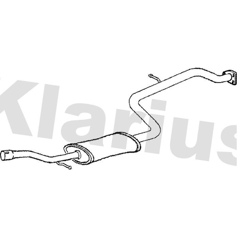 Klarius Box With Centre Pipe Centre VO380W