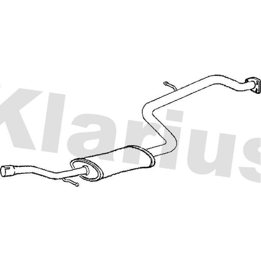 Klarius Box With Centre Pipe Centre VO380W