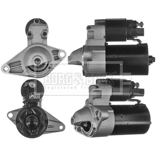 Borg & Beck Starter Motor 12V 1.1kW 9 Teeth BST2410