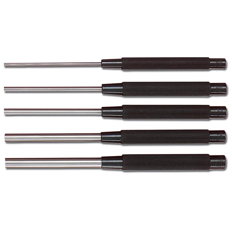 Starrett S248PC Long Pin Punch Set 5 Piece - CE362