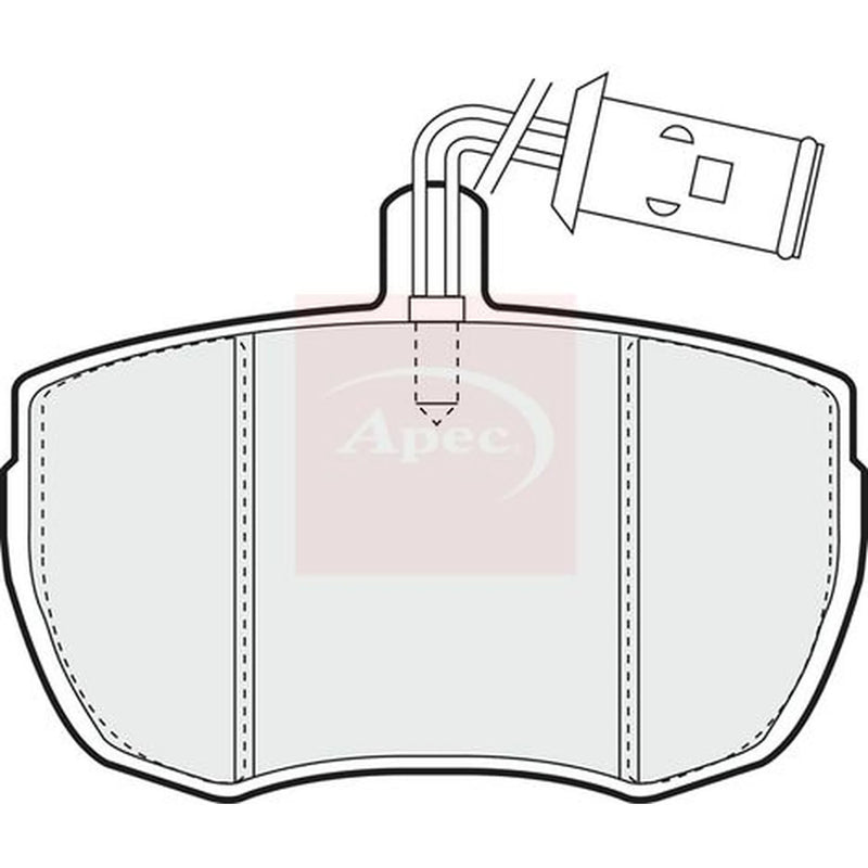 Apec Front Brake Pad Set PAD79