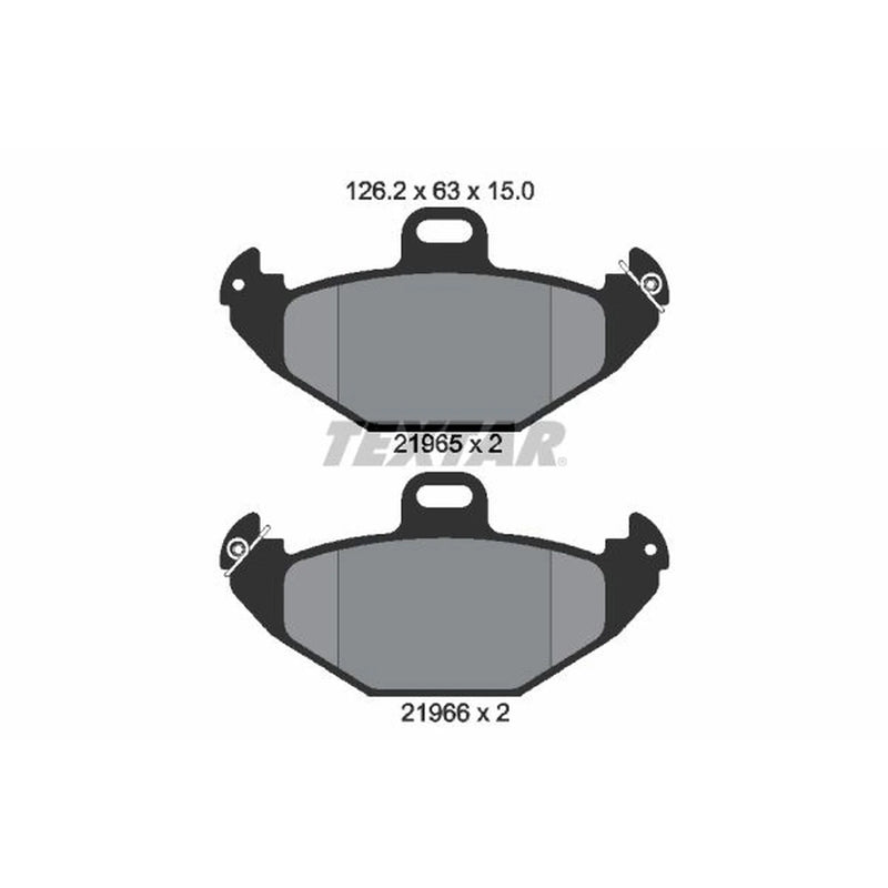 Textar Rear Brake Pad Set 2196502