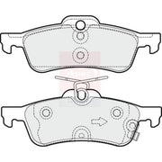 Apec Rear Brake Pad Set PD3372