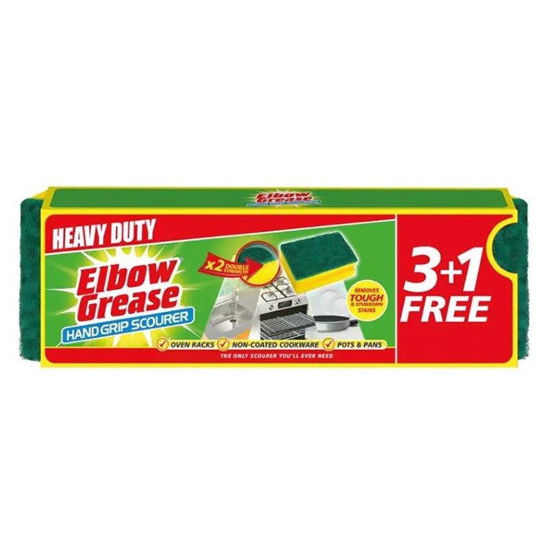 Elbow Grease Handgrip Scourer x 4 EG82 - EG82