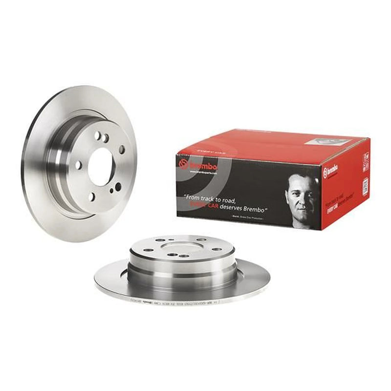 Brembo 2 x Solid Rear Brake Discs 08.5346.10