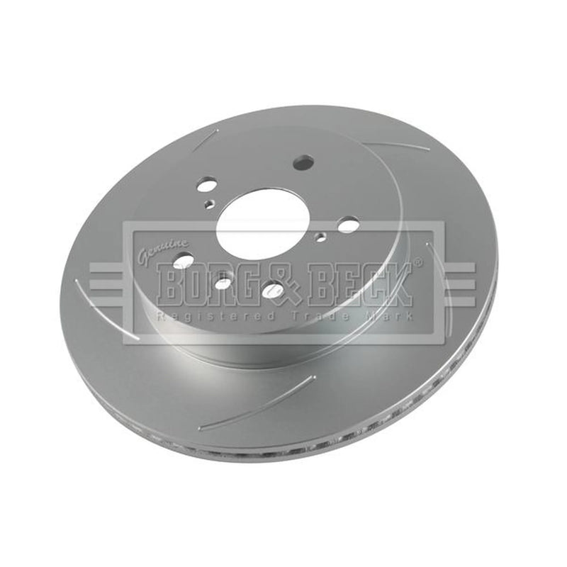 Borg & Beck 2 x Vented Rear Brake Discs BBD6297S