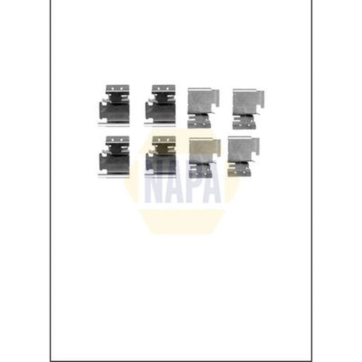 NAPA Brake Pad Accessory Fitting Kit Rear NFK1003
