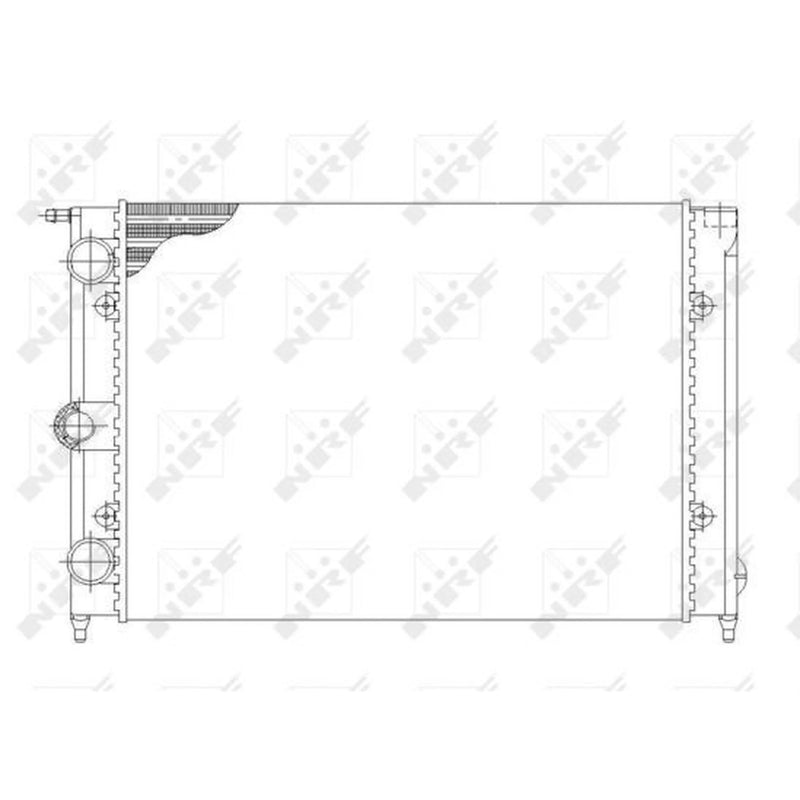 NRF Engine Radiator 58697