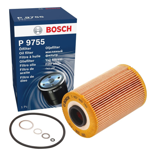 Genuine Bosch Car Oil Filter P9755 Fits Bmw 6 635I Csi - 3.4 - 87-89 1457429755 Bosch  - Town Parts