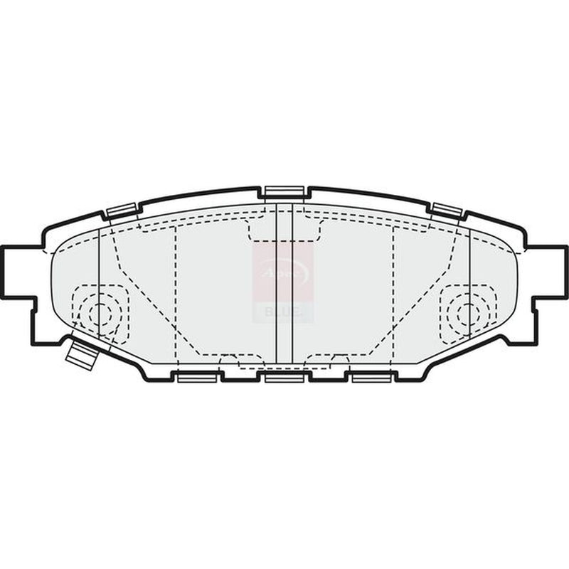 Apec Rear Brake Pad Set PD3203