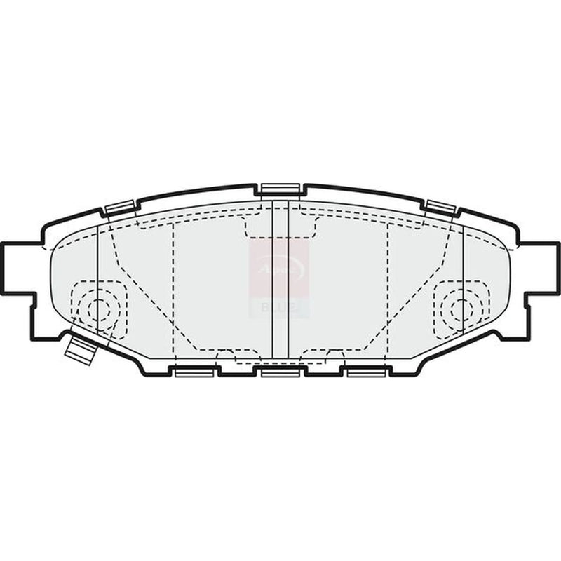 Apec Rear Brake Pad Set PD3203