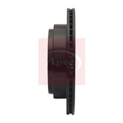 Apec 2 x Vented Rear Brake Discs DSK2255