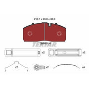 Textar Brake Pad Set 2934001