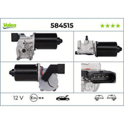 Valeo Front/Rear Wiper Motor Front 584515