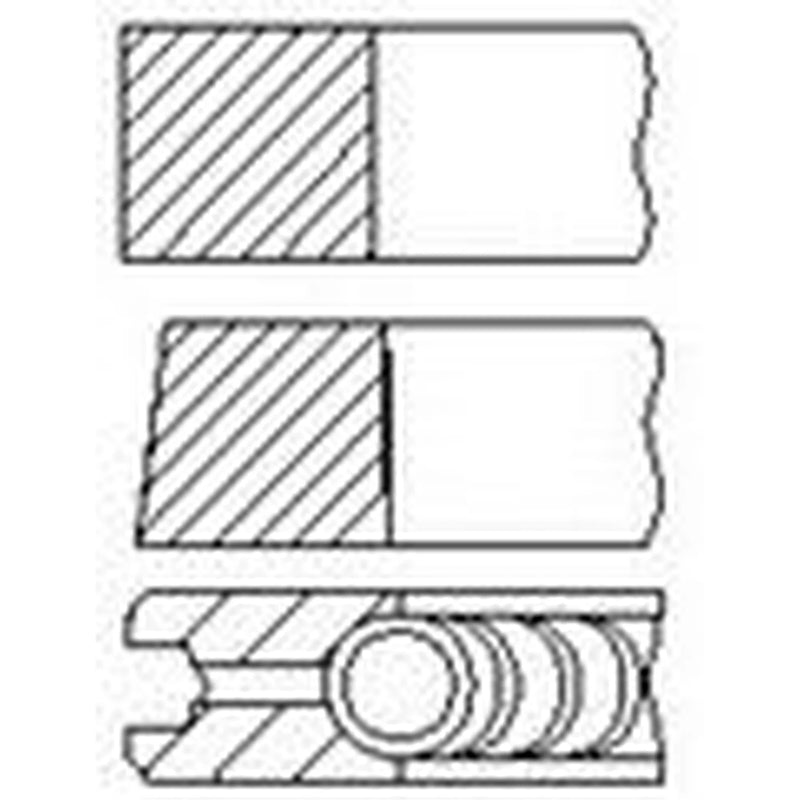 FAI Piston Ring Kit (1CYL) PR3-000 13011-33041 PR3-000