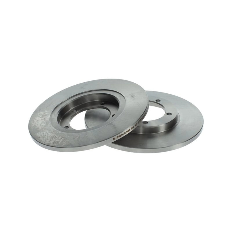 Bosch 2 x Solid Front Brake Discs 0 986 479 487