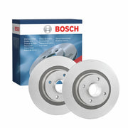 Bosch 2 x Solid Rear Brake Discs 0 986 479 196