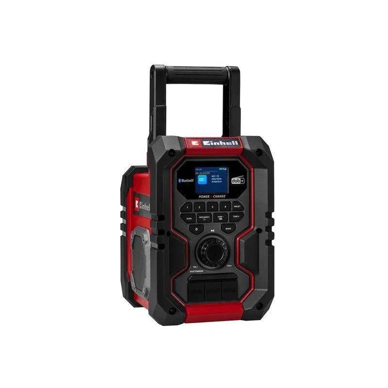 Einhell TE-CR 18 Li DAB+/FM/BT - Solo Cordless Radio 18V Bare Unit - 3407995