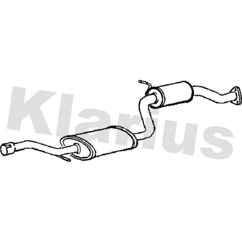 Klarius Box With Centre Pipe Centre VO328X