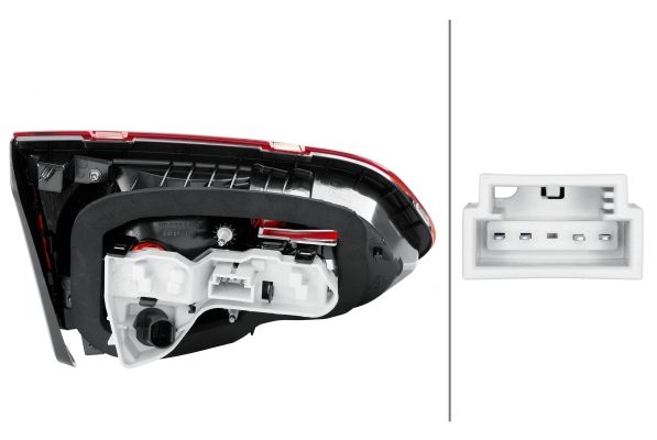 Hella 2TZ 011 978-121 Tail Light Assembly