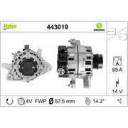 Valeo Car Alternator 12V 443019