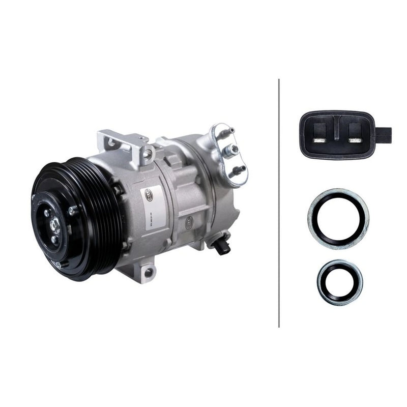 Hella Air Conditioning Compressor 8FK 366 201-891