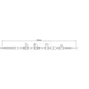 Apec Handbrake Cable Right Rear CAB1231