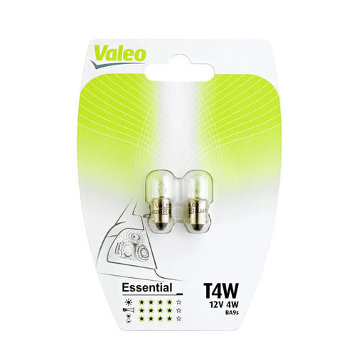 Valeo 2 x Indicator Turn Signal Bulb BA9s 12V 4W 032130