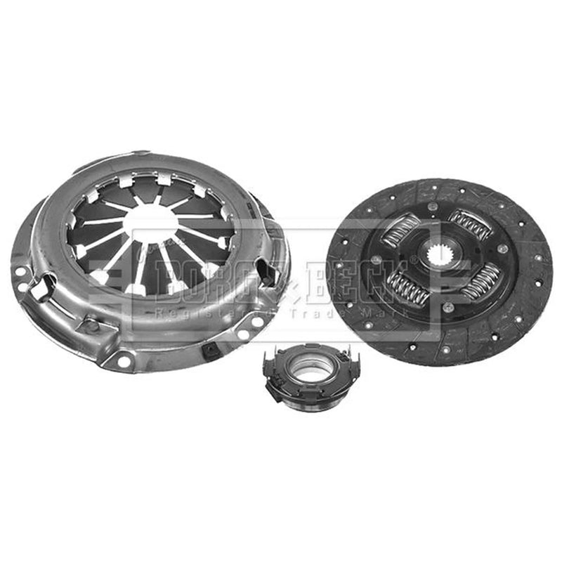 Borg & Beck Clutch Kit Set 3pc 190mm HK7468