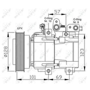 NRF Air Conditioning Compressor 32204