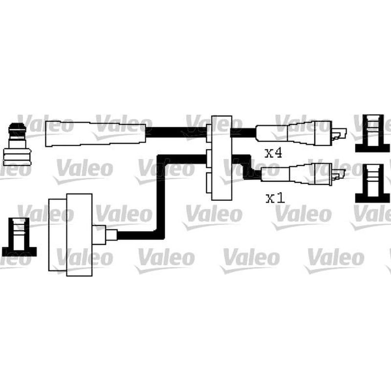 Valeo Ignition HT Lead Cable Kit 346525