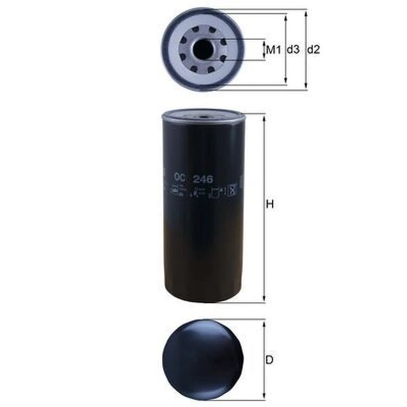 Mahle Engine Oil Filter OC 246
