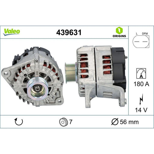 Valeo Car Alternator 12V 439631