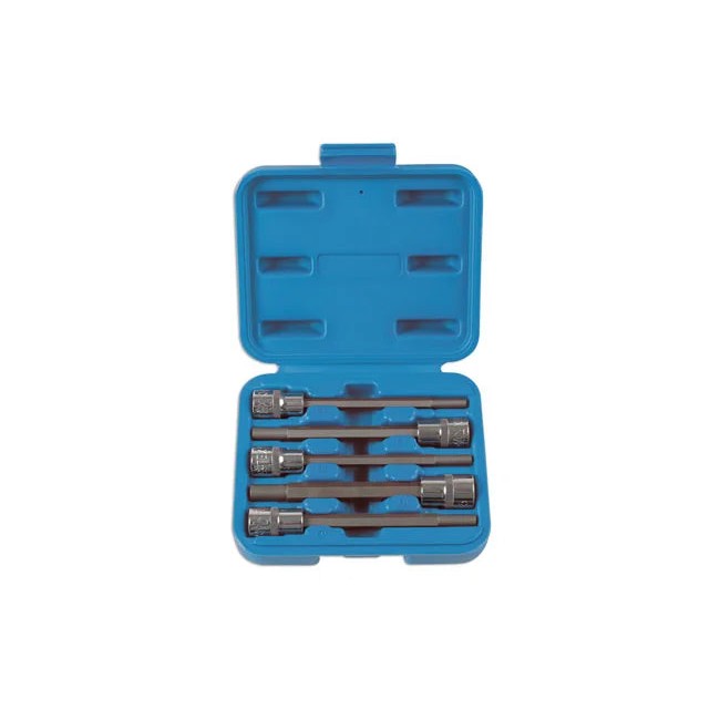 Laser Tools Long Series Star Socket Set 3/8"D 5pc - PL
